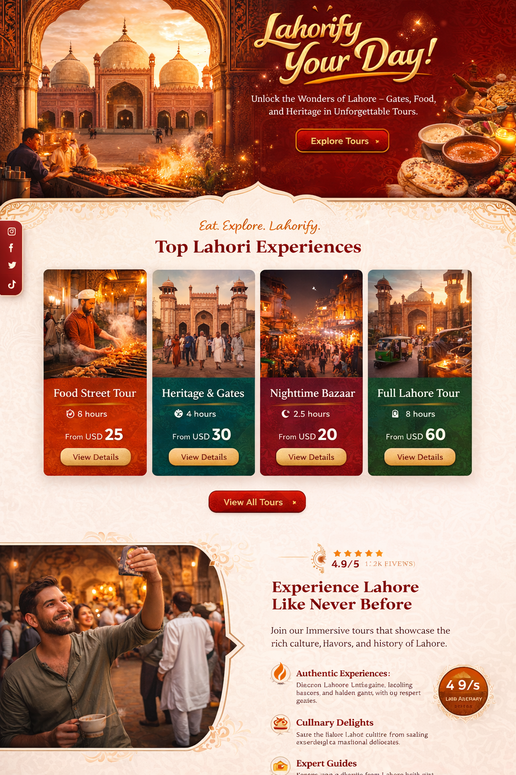 Lahorify hero collage